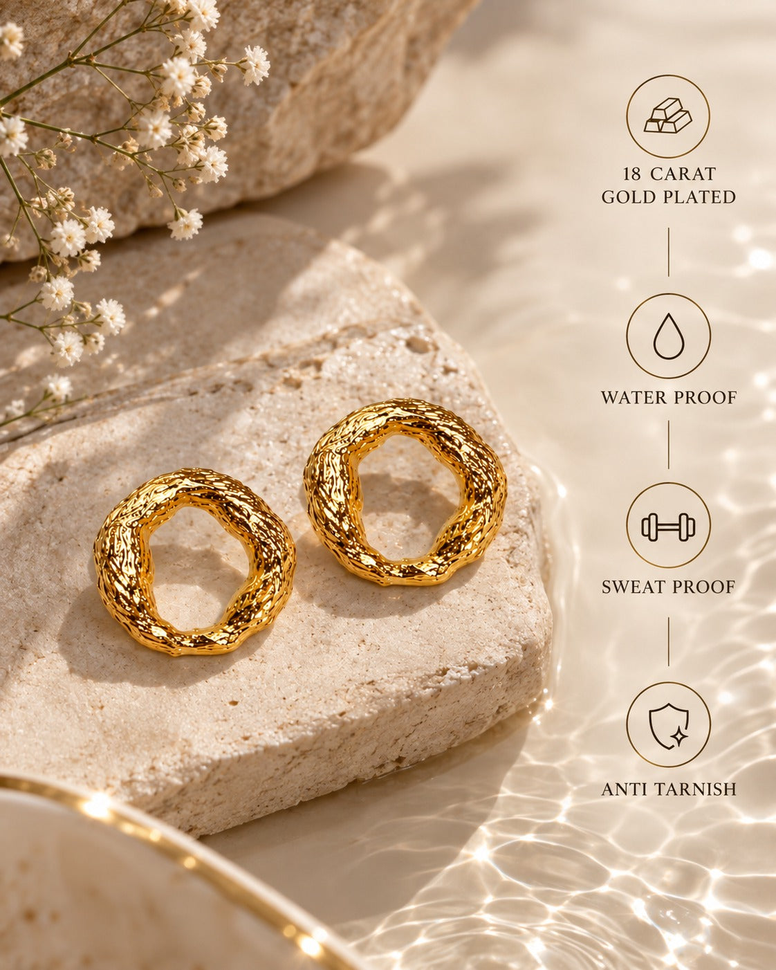 ZOE STUD EARRINGS