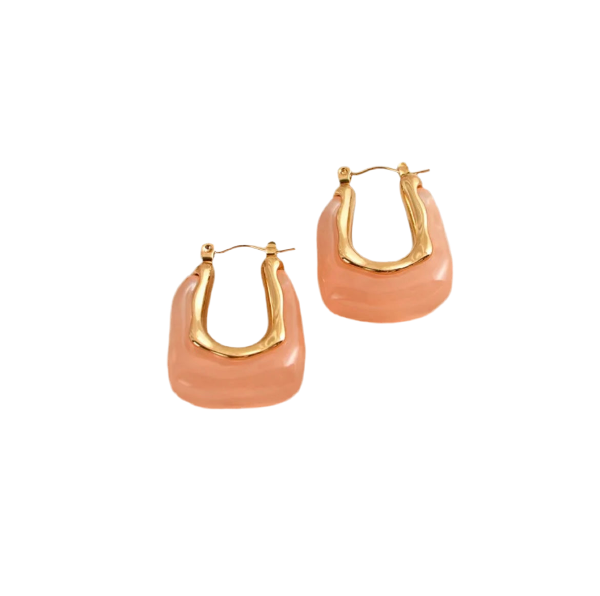 PEACHY DREAM HOOPS