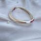 SILVER CHUNKY CUFF BRACELET