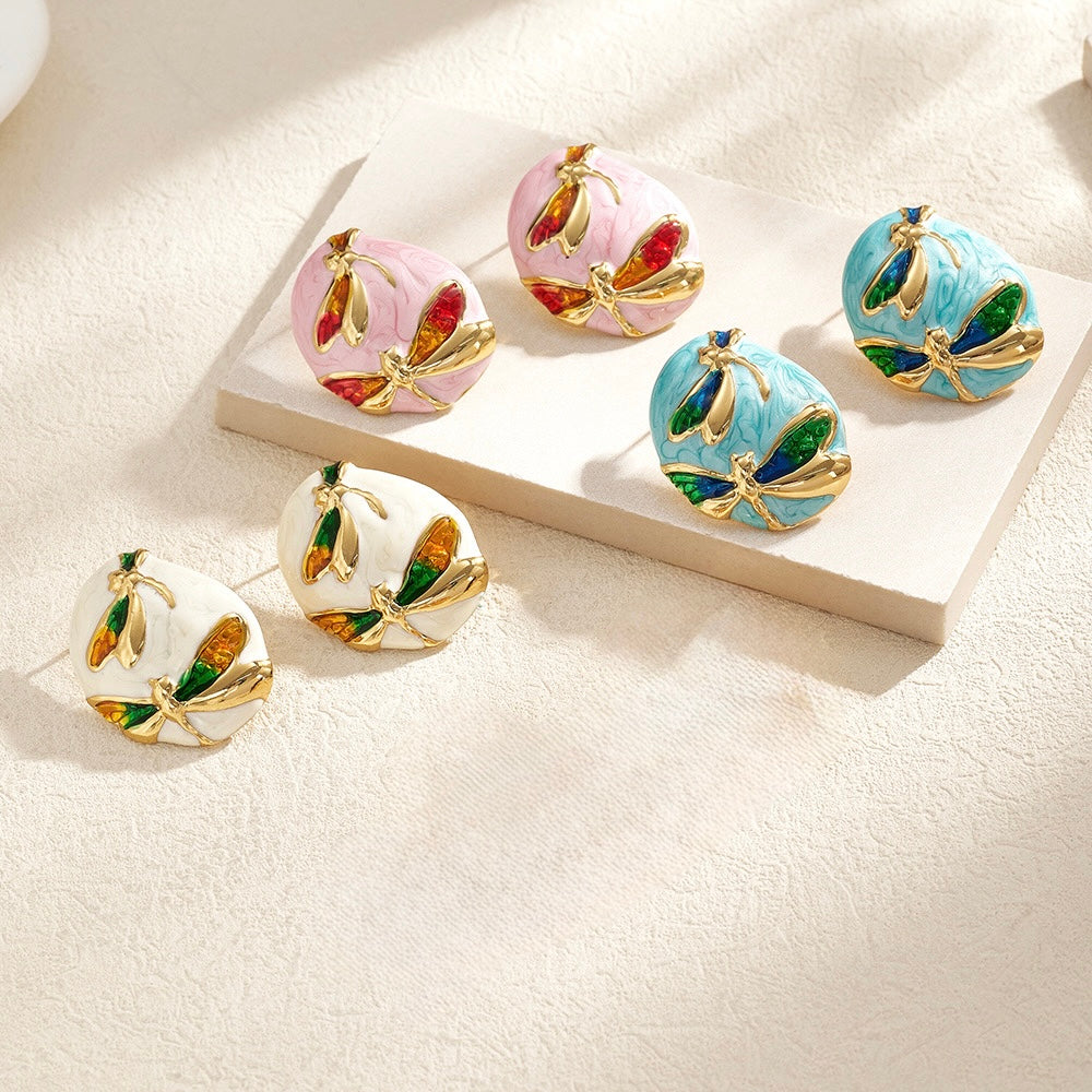 Dragonfly earrings