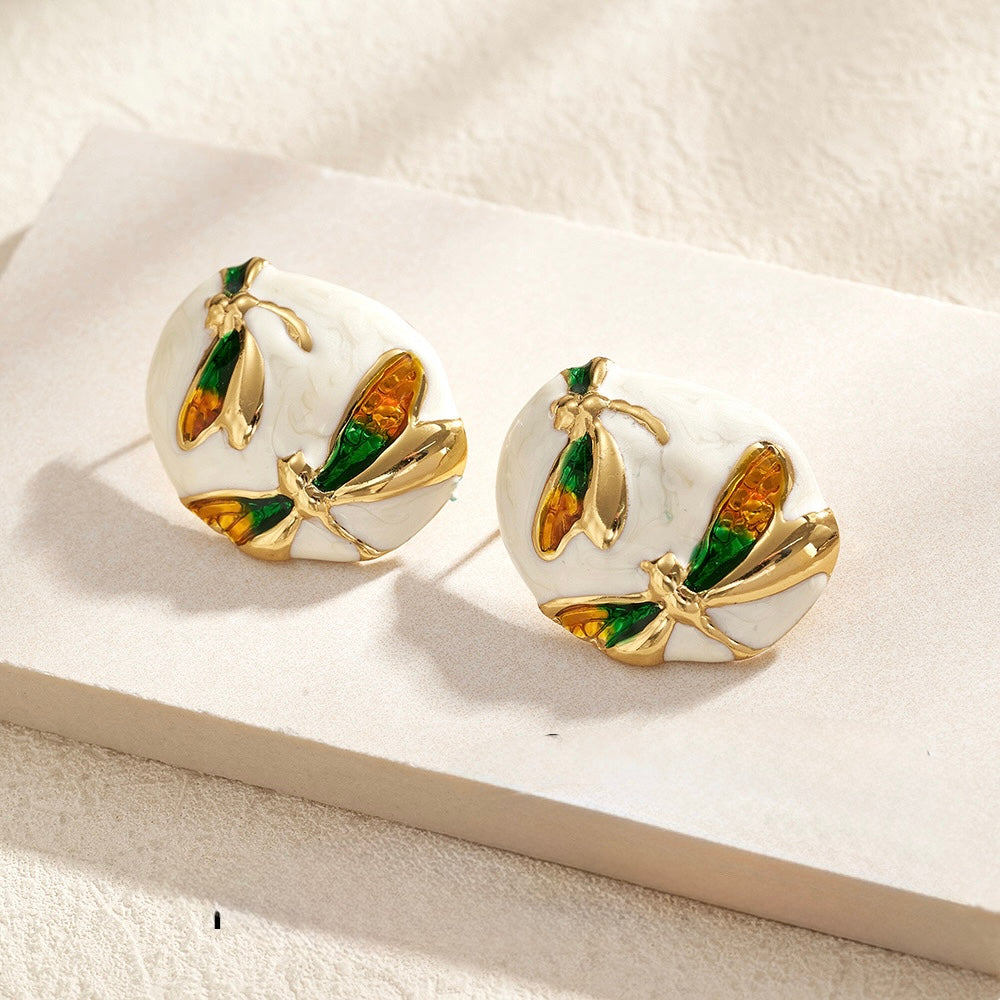 Dragonfly earrings