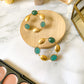 BLOOMY AQUA EARRING